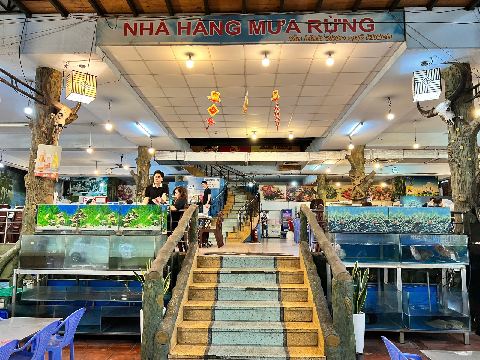 Nhà Hàng Mưa Rừng